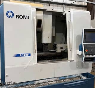 ROMI D1000 Model 2019 Dik İşleme Merkezleri
