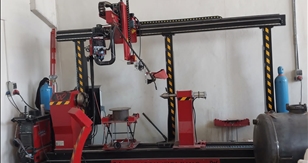 Kamesh Welding robot lazer kaynak makinesi 