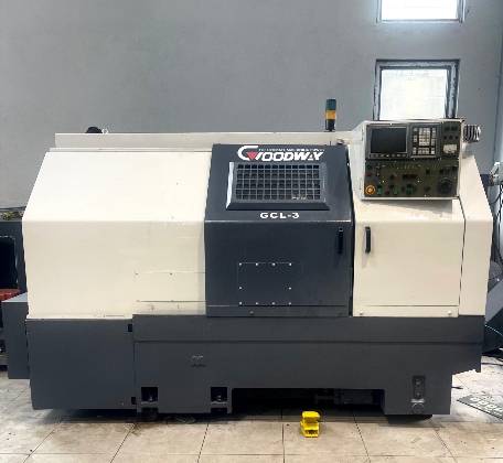 12 inç GOODWAY GCL3 CNC TORNA FANUC KONTROL ÇOK TEMİZ