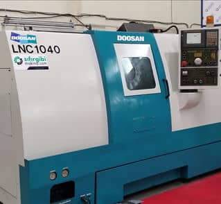 Doosan S240 L 10 inç CNC torna