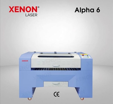 Lazer Kesim Makinesi XENON Alpha 80/100 W 60x40cm